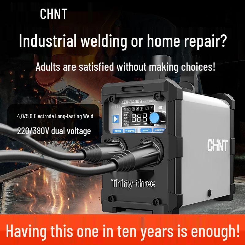 Portable Dual Voltage DC Welder 220v/380v for Home & Industrial Use