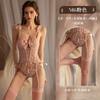 Xianyi Erotic Underwear Steel Tray Vest Uniform Temptation Nightclub Clothes Pure Desire Private Lace Free-to-take Set 586