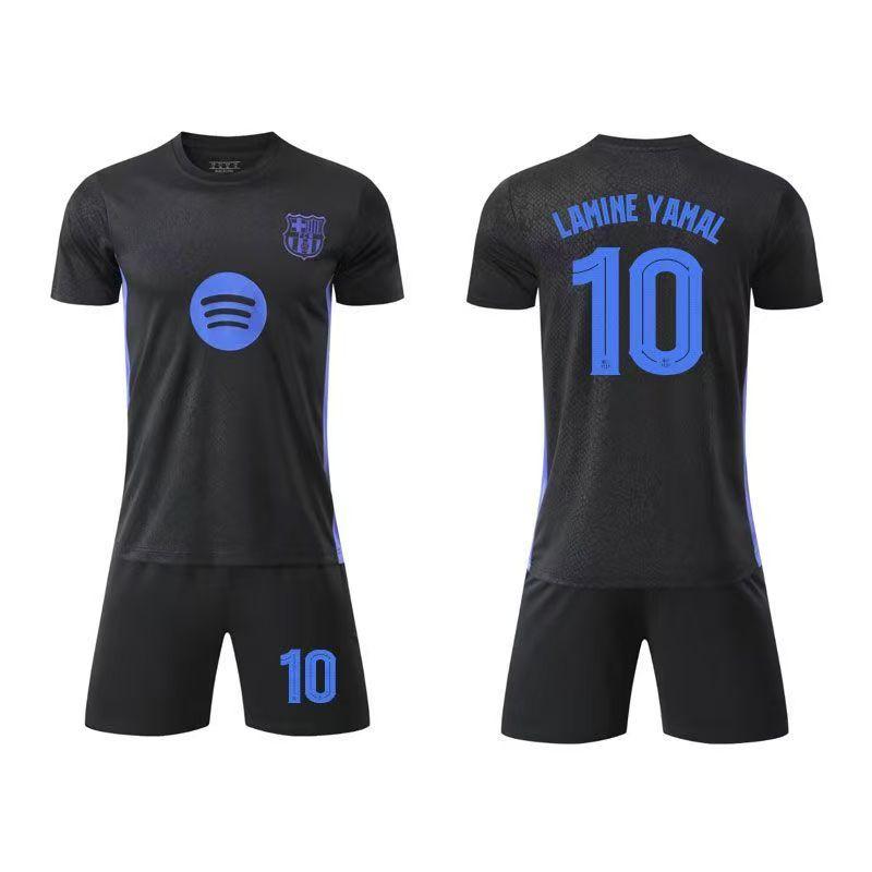 Spain Kids Jersey Yamal #10 Messi #10 Lewandowski #9