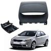 OB-For Kia Forte Cerato 2009-2017 Electronic Clock Trim Panel CD Frame Upper Trim Panel Center Cover
