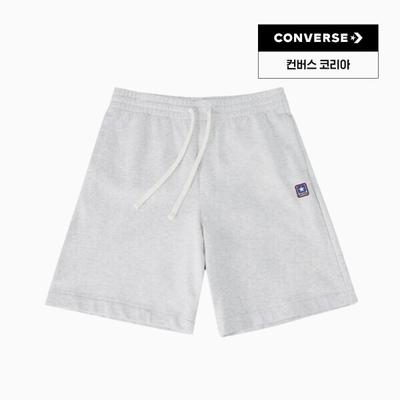 Light Retro Gray French Terry Shorts Mcj788 Ggn