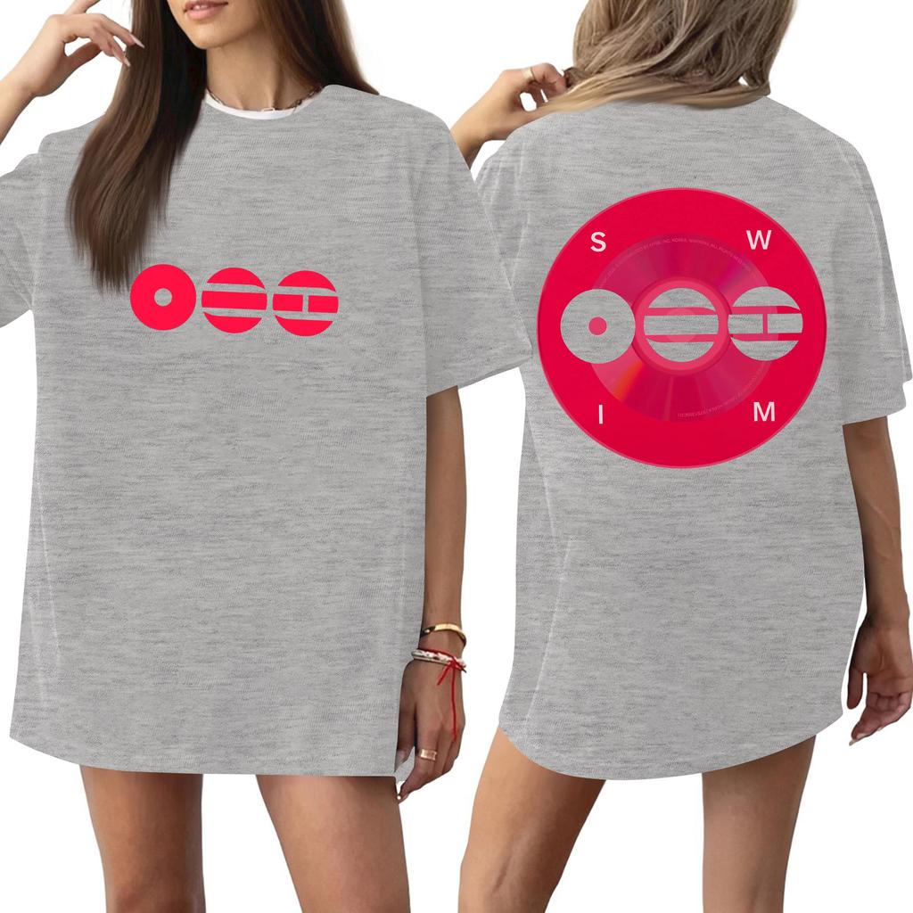 Women's Casual Letter Print Short-sleeved Top T-shirt