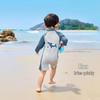 JELLYBABY Boys' Antimicrobial One-Piece Swimsuit