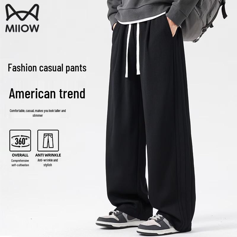 MiiOW Men s American Style Casual Sport Pants 4XL