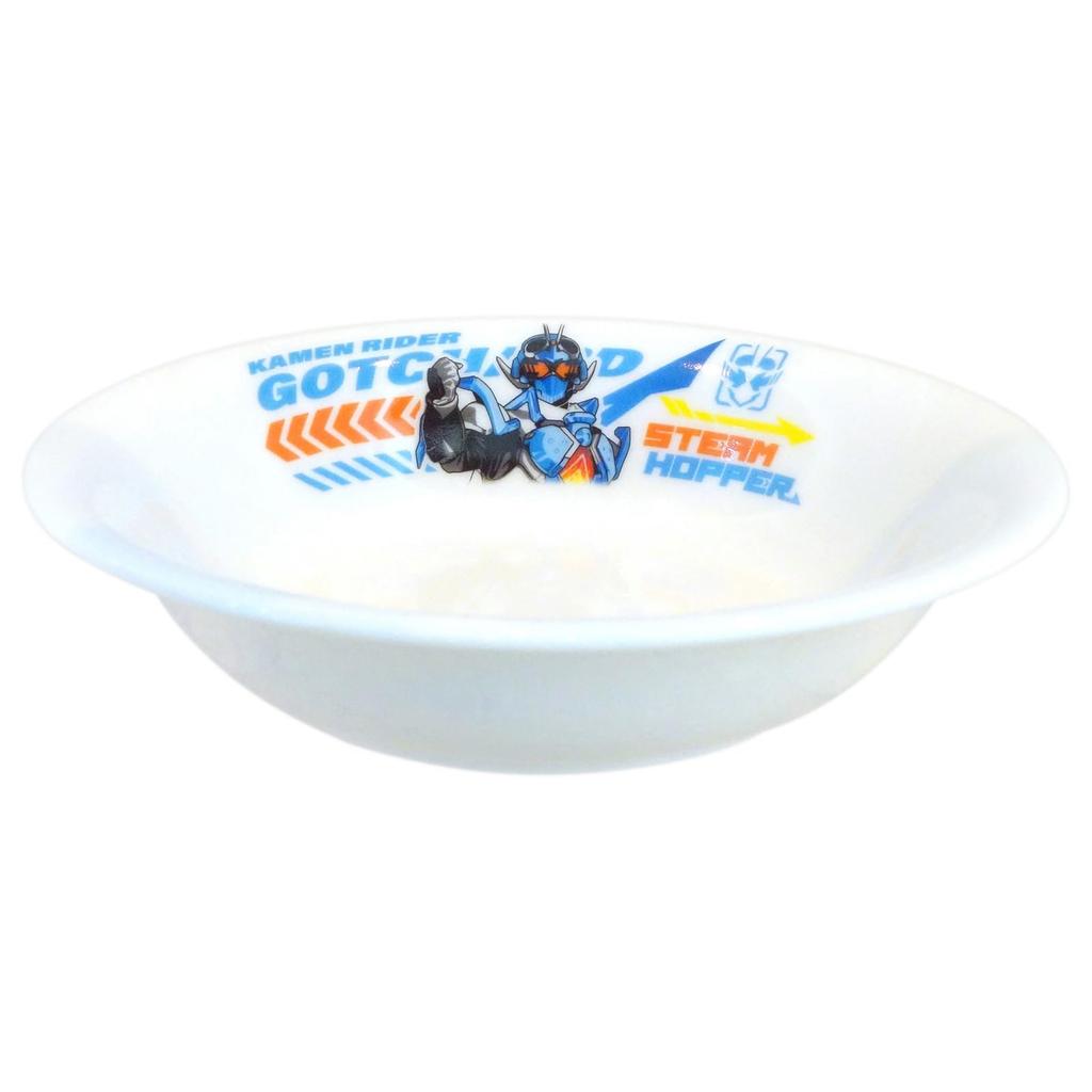 Kamen Rider Gatchard Plate, Fruit Plate, Children's Dishwasher and Microwave Safe, 15cm, Made In Japan, Product Number 083112