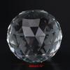 1 st Klar Slipad Kristallprismor Glasboll Hem Hotell Dekor Beslag 80 mm 3,15 tum