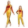 Kill Bill Beatrix Kiddo Cosplay Costume, Women & Kids Yellow Tracksuit Outfit, Halloween Fancy Dress, Multiple‑Styles Available
