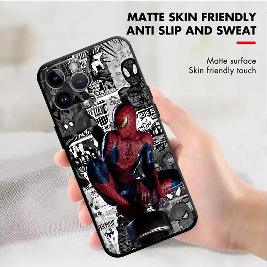 Marvel Comic Deadpool Fodral Telefonfodral för Apple iPhone 16 15 Pro 7 8 Air XR XS MAX 11 17 Pro Max 12 14 13