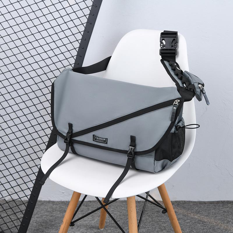 Men's Crossbody Bag Sports Shoulder Bag Large Capacity Messenger Bag