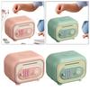 Electronic Piggy Banks Cartoon Automatic Roll Personal Password & Fingerprint Unlocking Simulation For Age 3-8 Years Children
