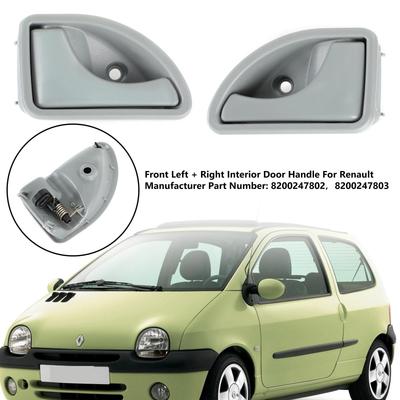 Maniglia Interna Porta Grigia Anteriore Sinistra/Destra Per Renault Kangoo Twingo I