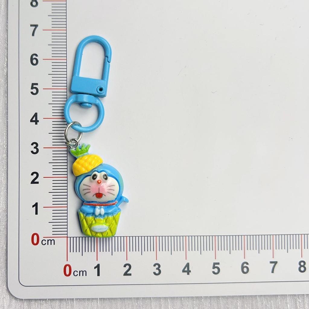 Doraemon Keychain: Cute Schoolbag Charm & Jewelry Accessory for Girls - Best Friend Gift