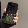 Colored flowers Apply to iPhone17ProMax mobile phone case 16 Apple 17 matte 14/15 Premium 13 factory