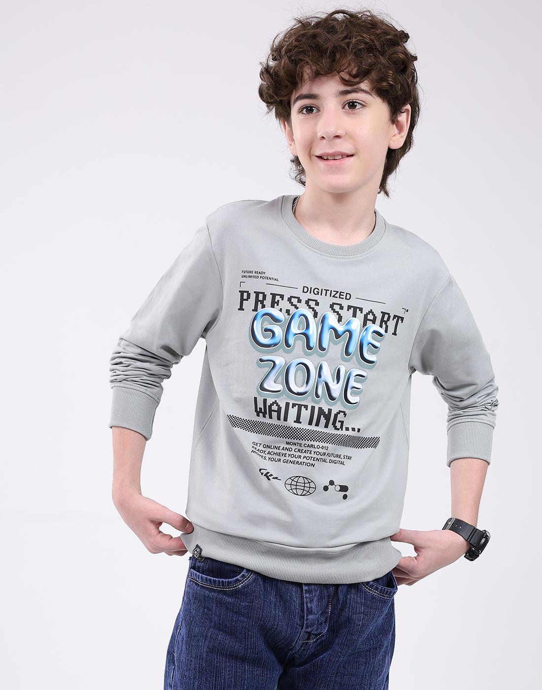 

Monte Carlo Boy s Round Neck Full Sleeve T-Shirt 4-5 Years