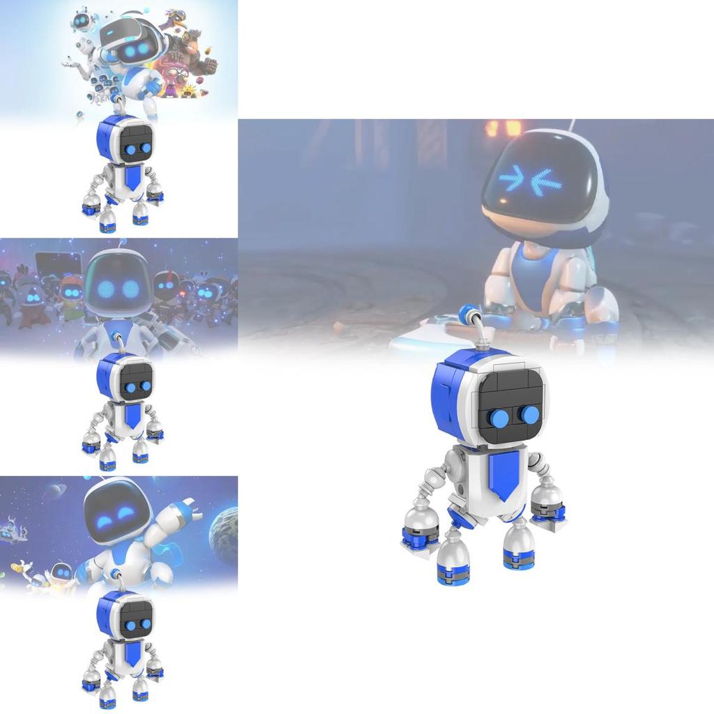 Astro Bot Building Blocks Toy For Kids Educational Plastic Construction Set
