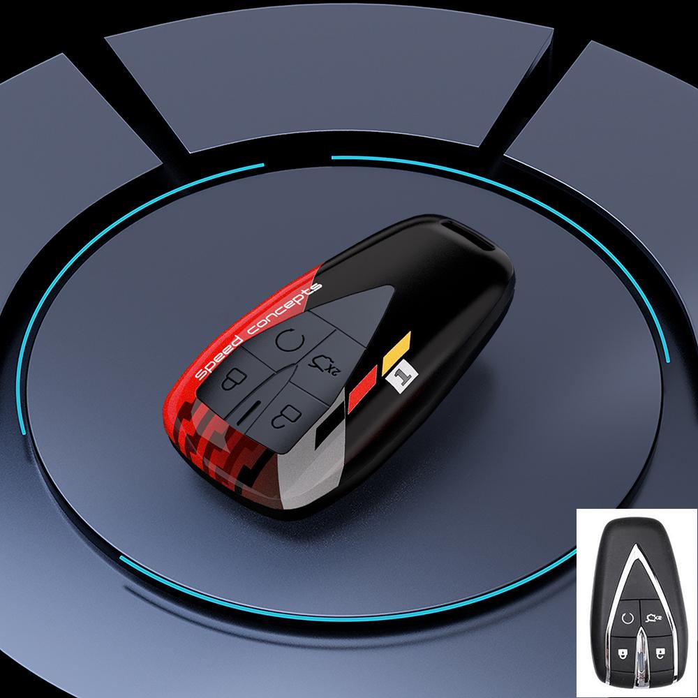 

3 4 5 Buttons Graffiti Car Key Case Cover Shell For Changan Cs35 Plus Cs55 Plus Cs75 Plus Key Protector Bag Holder