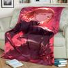 Soft Comfortable Jujutsu Kaisen Blanket Flannel Warm for Bedrooms, Sofas, Beds, Chairs, Picnics, Travel