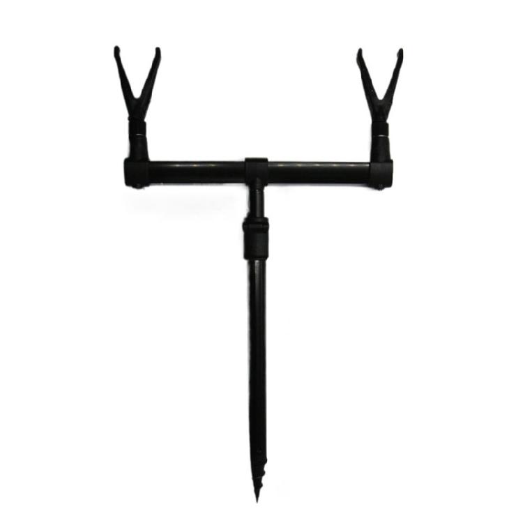 Fishing Rod Support Holder Bar Rod Support Bar Holding 2 Fishing Rods (Fishing Rod NOT Include)