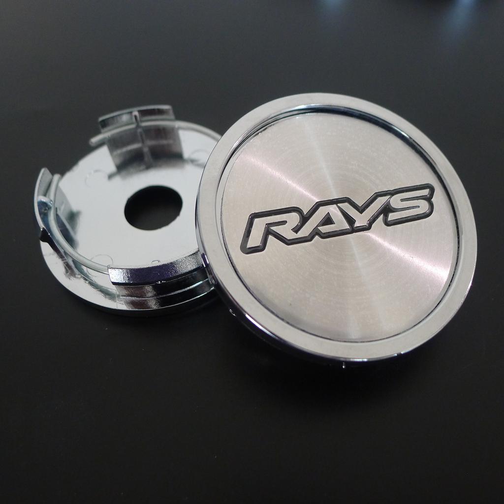 4 Stück 58mm Felgendeckel Nabe für Volk Rays Racing VR 52mm Felgen Abdeckung Logo Emblem Abzeichen Auto Styling Zubehör