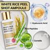 White Rice Peel Shot Ampoule-Deeply Hydrates And Soothes Dry Or Irritated Skin-Strengthens The Skin Brrier For  Skin Smoother-100ml