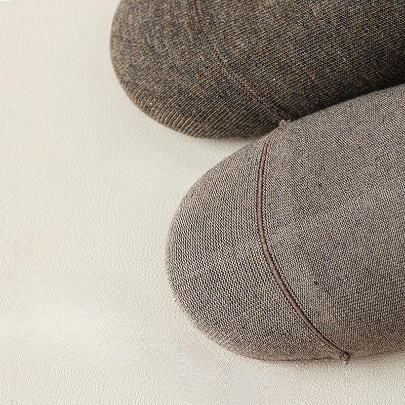 Mid-calf Socks, Solid-colored Cotton Socks, Women's Autumn and Winter Postpartum Socks, Women's Sweat-absorbing Boneless Loose Compression Socks