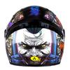 Unisex DOT Certified Motorcycle Full Helmet with Clown Style Warm Four-Season Riding Biker Headgear for Men And Women