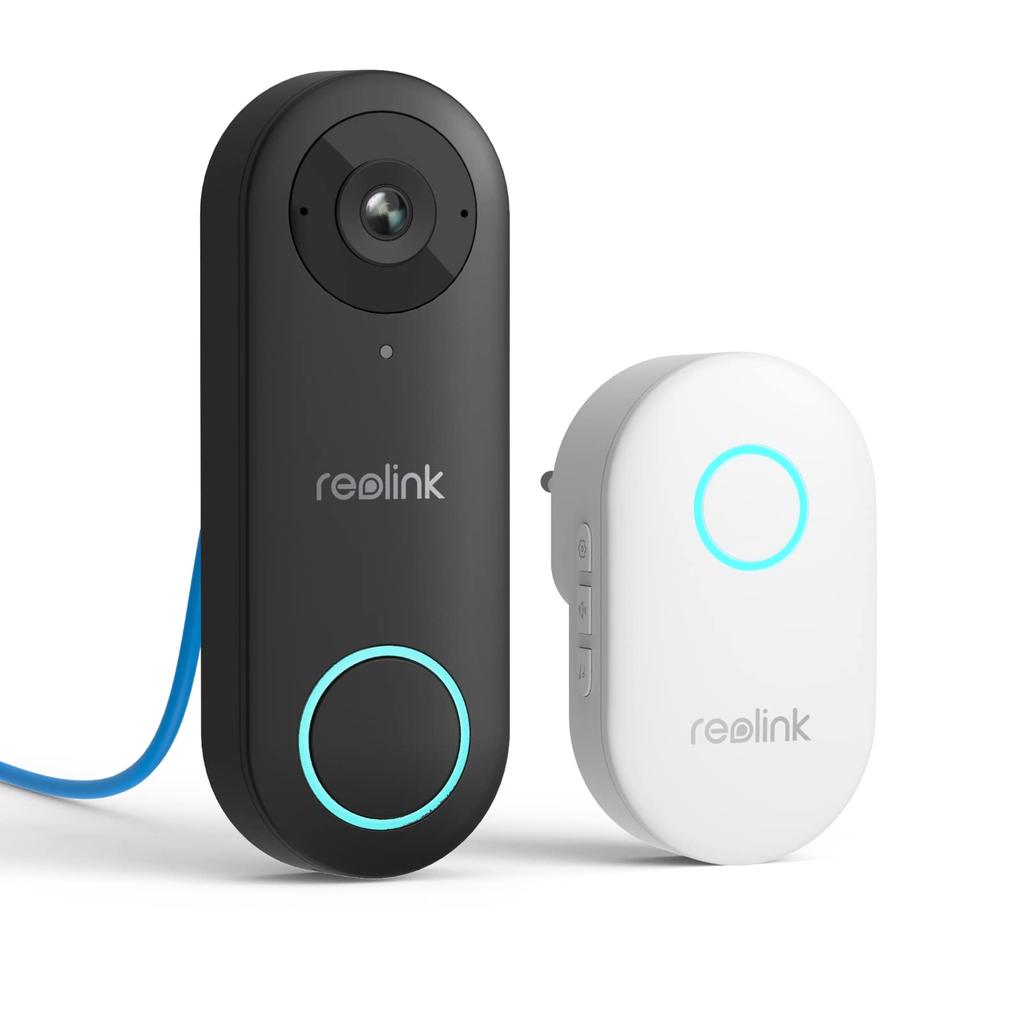 Reolink Video Doorbell 5 PoE Ultra Wide Automatic Smartphone Motion Remote Detection Area Reolink Chime Reolink NVR Doorbell with IP65 PoE Technology