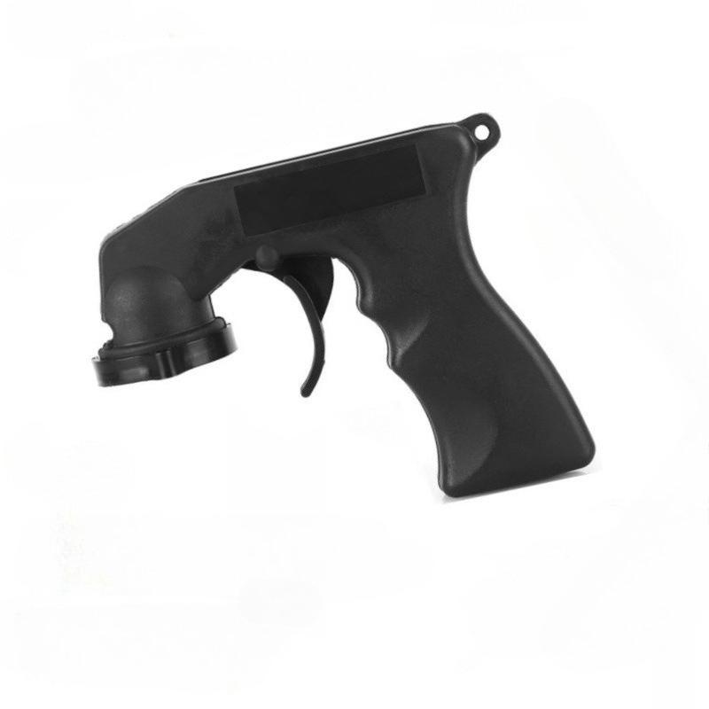 

1 Pcs Car Paint Trigger Handle Reusable Portable Hand Paint Products Cleaner Boost Paint Spray Can Converter Auto Repair Tools чорний