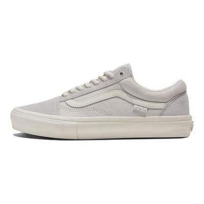 Skate Classics Zapatillas de Skate de Caña Baja Cómodas y a la Moda Unisex Gris Blanco VN0A2Z329RT1