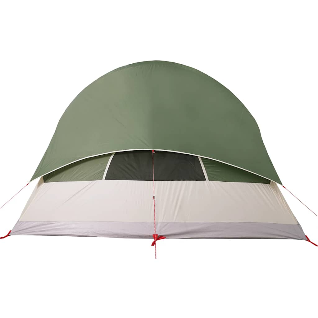 Family Tent for 6 People Green Waterproof