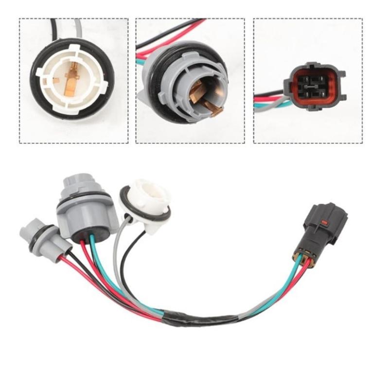 92480-D3010 92480D3010 for 2016-2018 Tail Light Lamp Socket Harness Taillight Socket Wiring Replacement Accessory