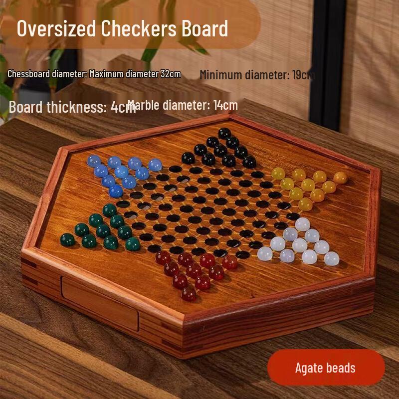 Educational Hexagonal Chess Game Set