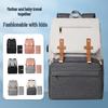 Multi-Functional Lightweight Mommy Bag: Large Capacity with USB Port, Changing Pad, and Portable Mother-Baby Storage for Hospital.