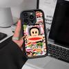 Classic P-Paul F-Frank Logo Phone Case For IPhone 17 16 15 14 13 12 11 Pro Max Mini Plus Soft TPU Back Cover