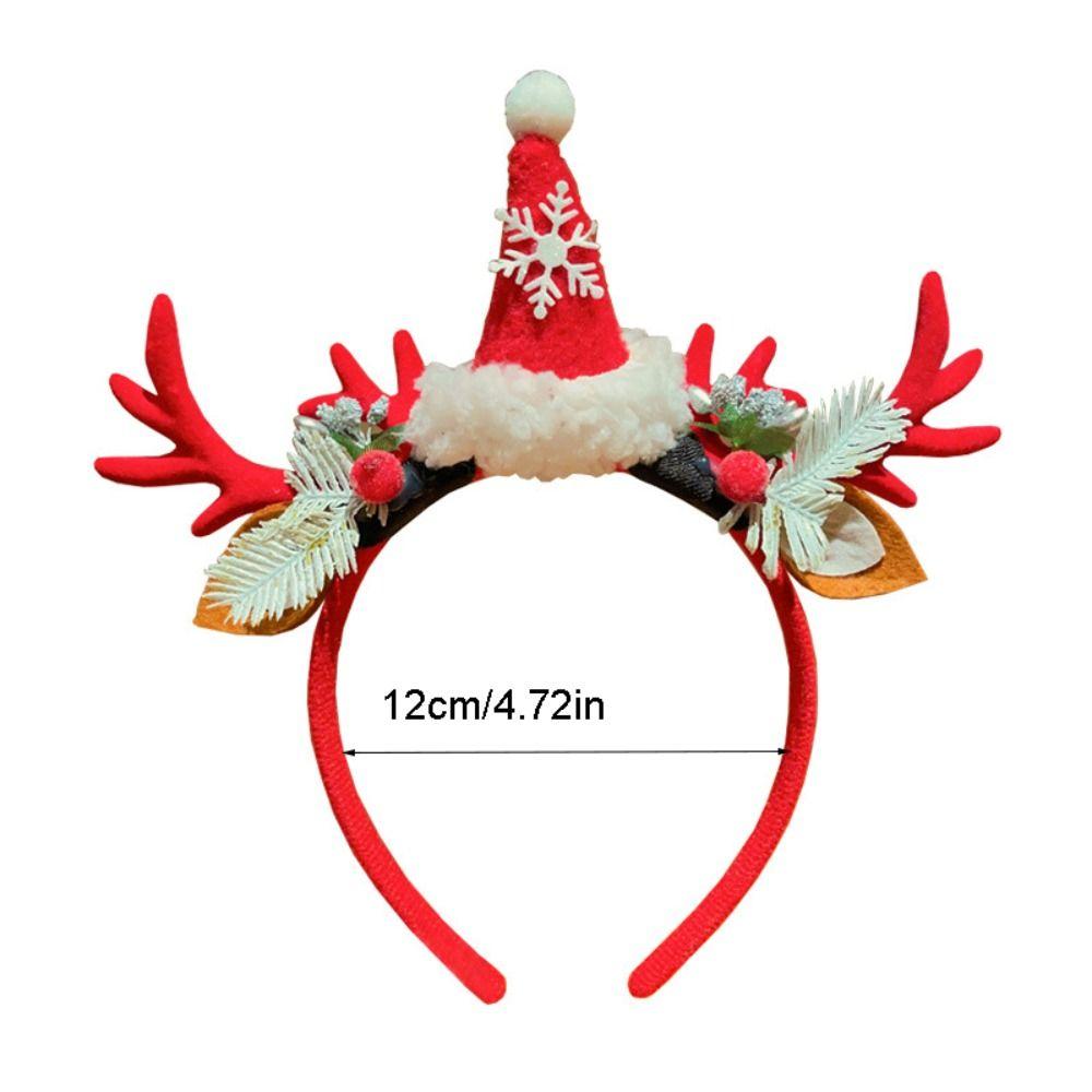 Elf Antlers Headband Santa Claus Christmas Elf Headband Christmas Headband  Party