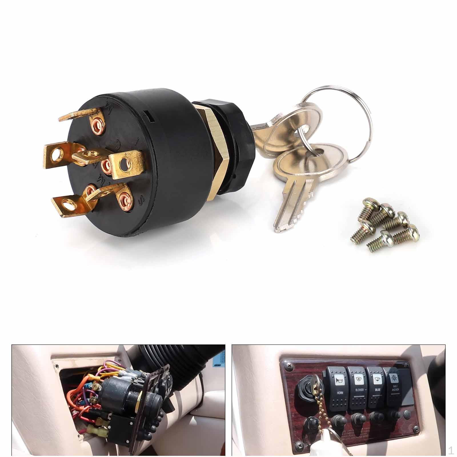 

Ignition Switch with Key Garage Cars Motorcycles Part for Sierra MP4100