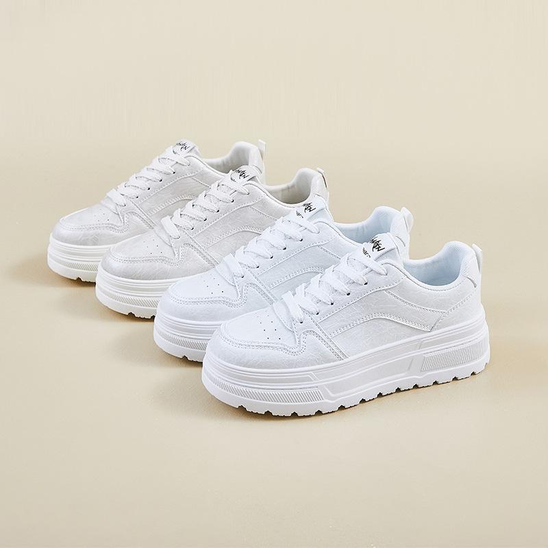 ins thick-soled heightening board shoes women's versatile casual spring new student running shoes