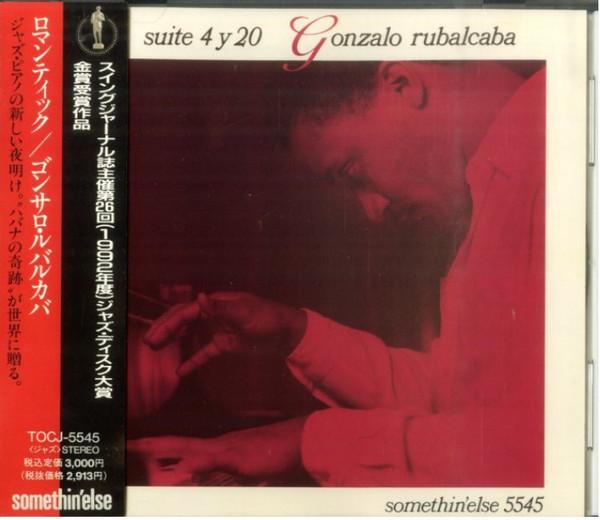 

CD GONZALO RUBALCABA - SUITE 4y20 TOCJ5545 Somethin Else 1992 Japan Jazz