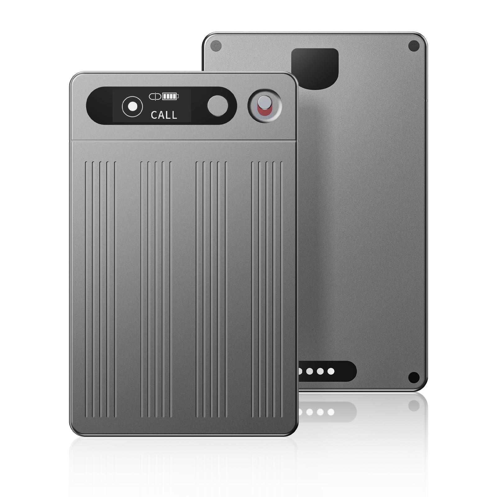 

M CARKUMI Диктофон з ШІ з Розширеною LLM ШІ Підтримує 134 Записи Голосу Динаміка Голос ШІ Голос Розуму Додаток Компактний Диктофон зі Спеціальними Записами темно-сірий