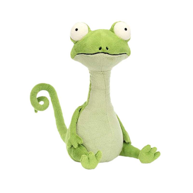 JELLYCAT amphibious & crawling series chameleon soothing companion doll plush doll 39cm high