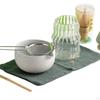 7 Piece Matcha Tea Set, Japanese Ceremonial Bowl, Complete with Whisk Holder,