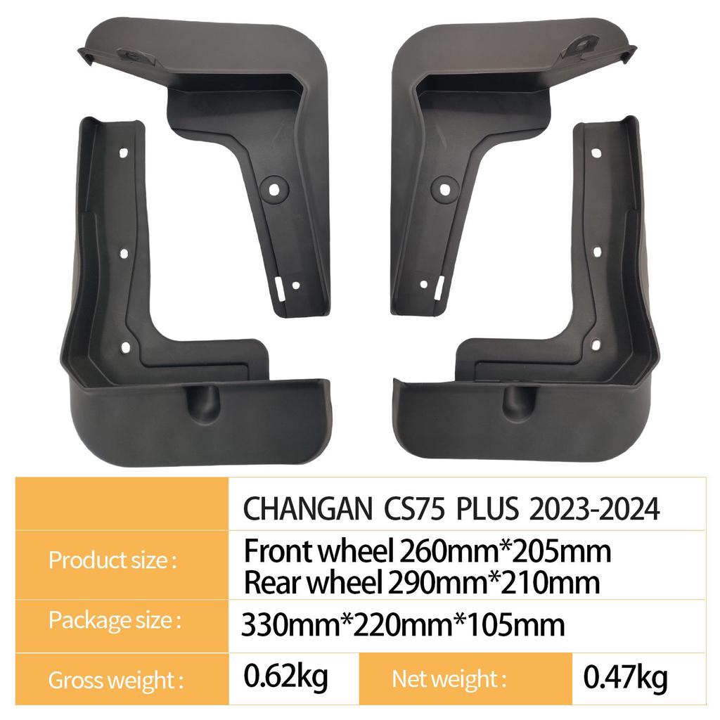 Changan CS75 PLUS 2023-2024 Car Tire Mudguard