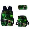 3pcs/set 3D Game Forsaken Gubby Primary and Secondary School Students Schoolbag Backpack shoulder Bag Pencil Bag School Bag