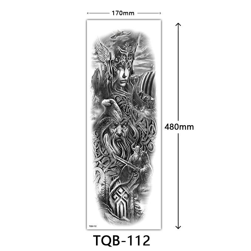 Full Arm Tattoo Sticker Full Arm, Full Arm Big Picture Tattoo Sticker, Flower Arm Tattoo Sticker Tattoo