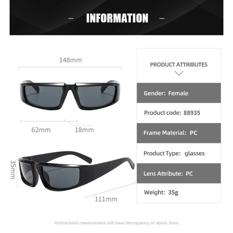 Y2K New Sports Sunglasses Women Punk Goggle Luxury Brand Designer Sun Glasses Men Silver Shades UV400 Eyewear