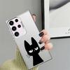 Cute Lucky Cat Case for Samsung Galaxy S25 S20 FE S22 Ultra S24 FE S25Edge S23 S21 Note 20 Ultra Phone Cover