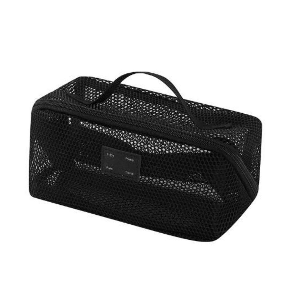 10 Colors Mesh Makeup Bag Multifunction Lipstick Organizer Bags Ladies Toiletry Storage Bag