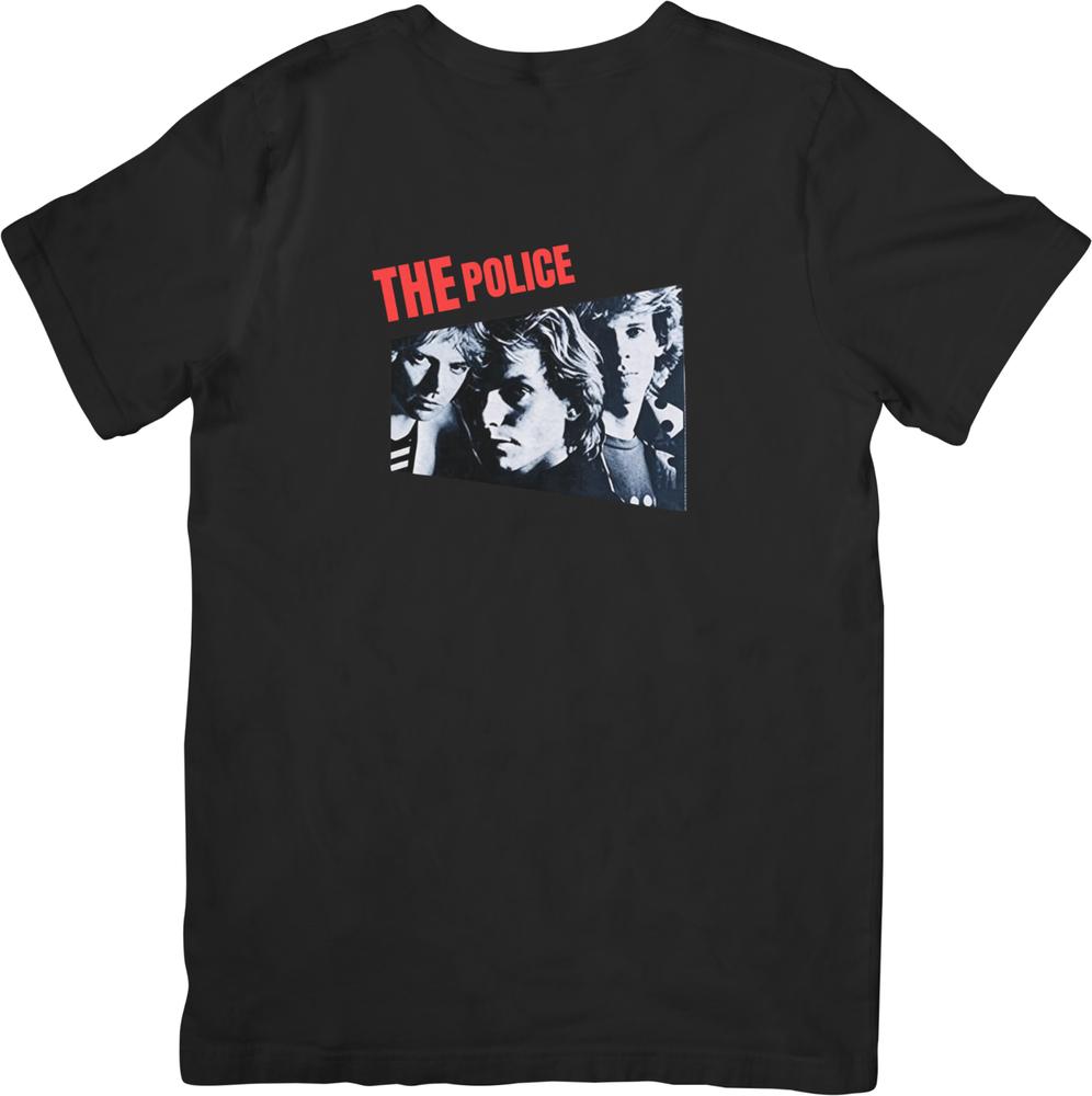 La collection Police Vintage Rétro Coupe pour Unisexe femmes T-shirts en Coton de Qualité