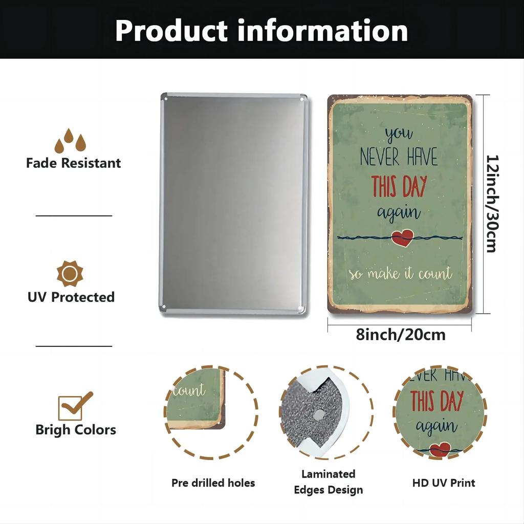 Retro Vegetable Plants Poster Vintage Fruits Metal Tin Sign Cauliflower Wall Art Sign Garden Kitchen Farm Flowers Plate Decor