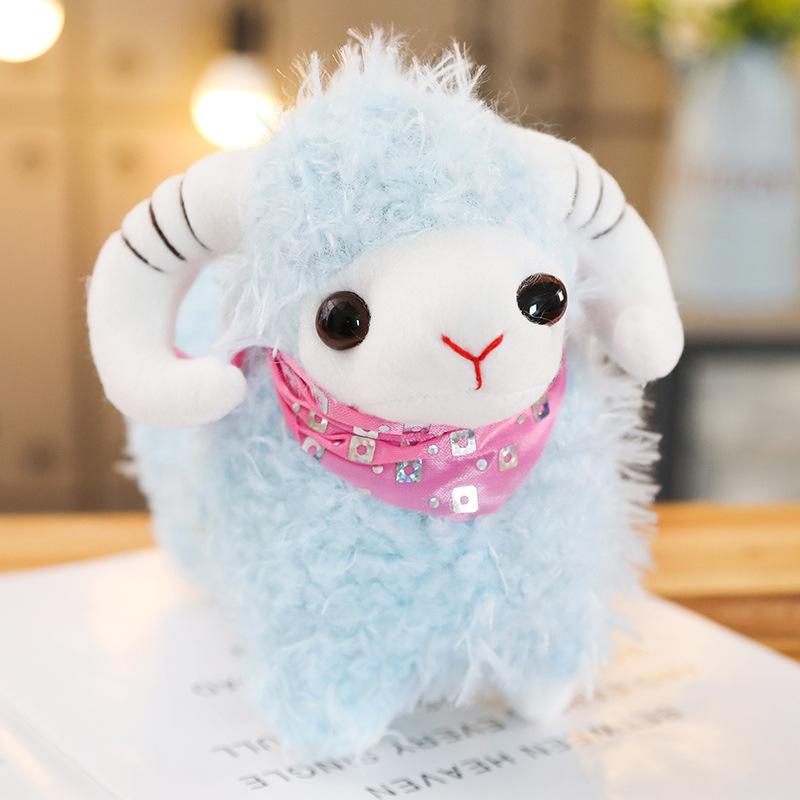 Cute simulation sheep doll doll lamb plush toy girl children girl gift cute birthday gift